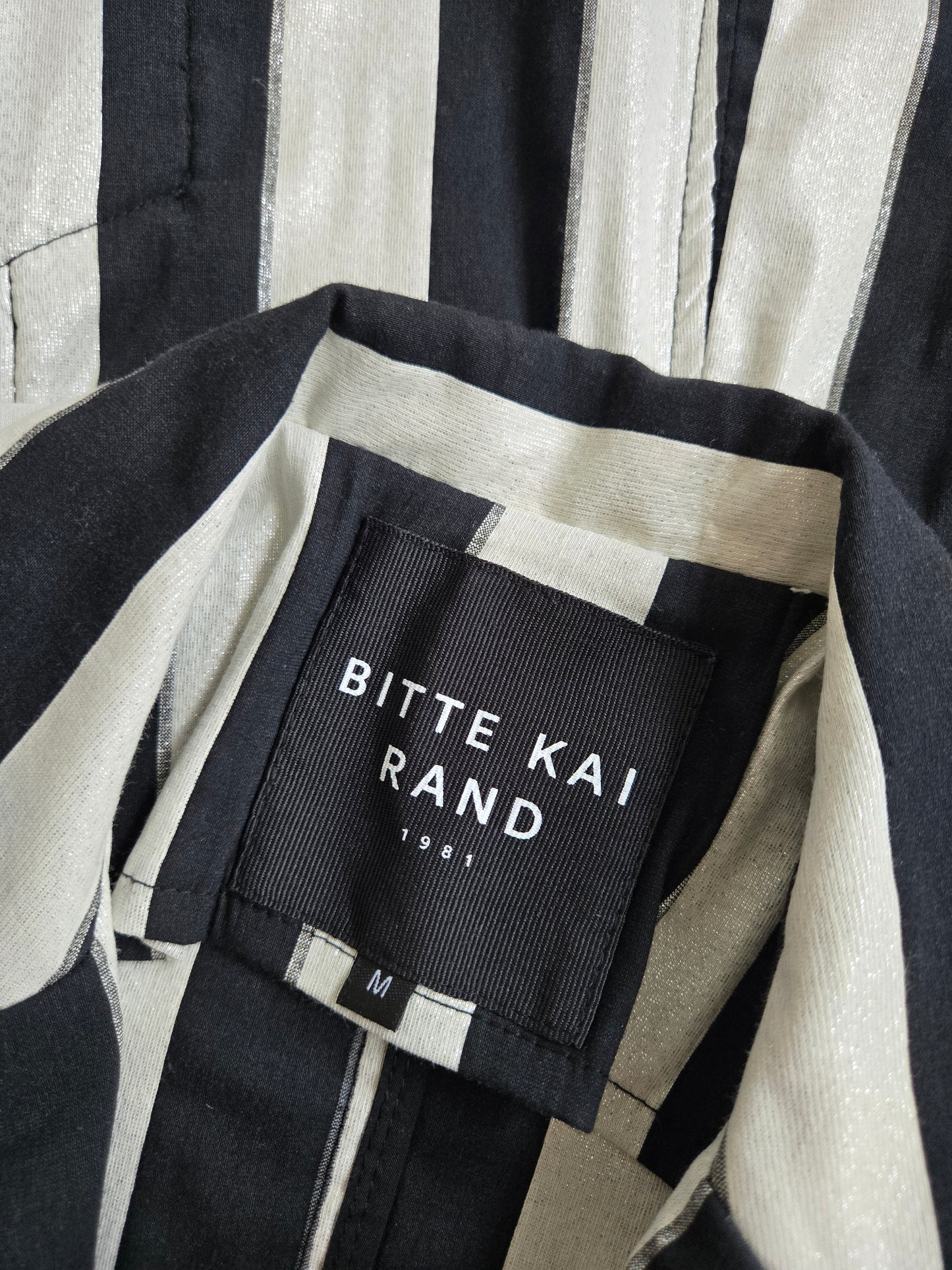 Bitte Kai Rand 1981 Stripe Long Blazer Made in Turkey - Medium