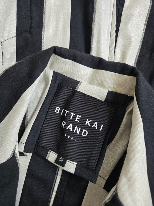 Bitte Kai Rand 1981 Stripe Long Blazer Made in Turkey - Medium