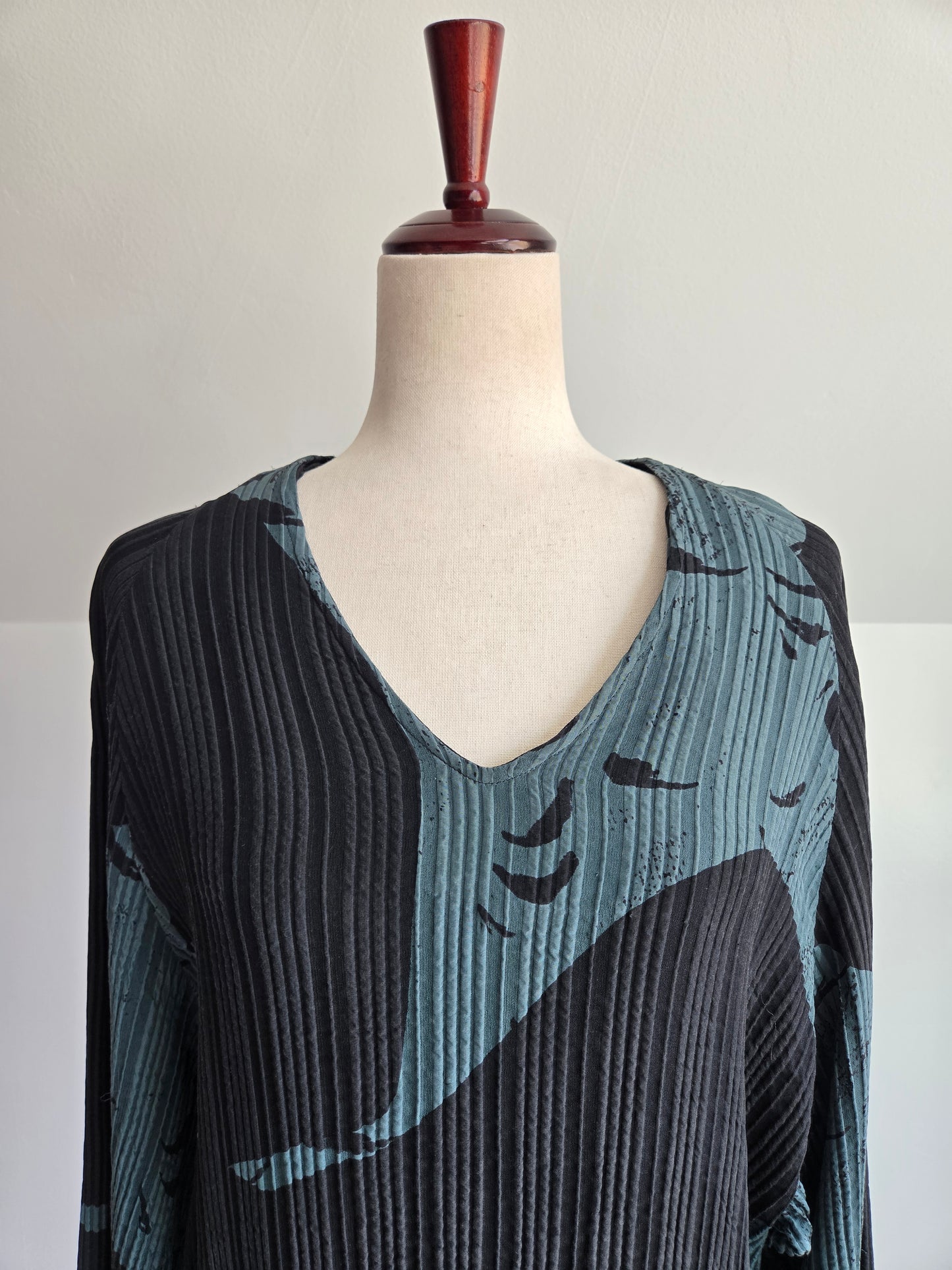 Marian Clayden Designer Pleated Top -
