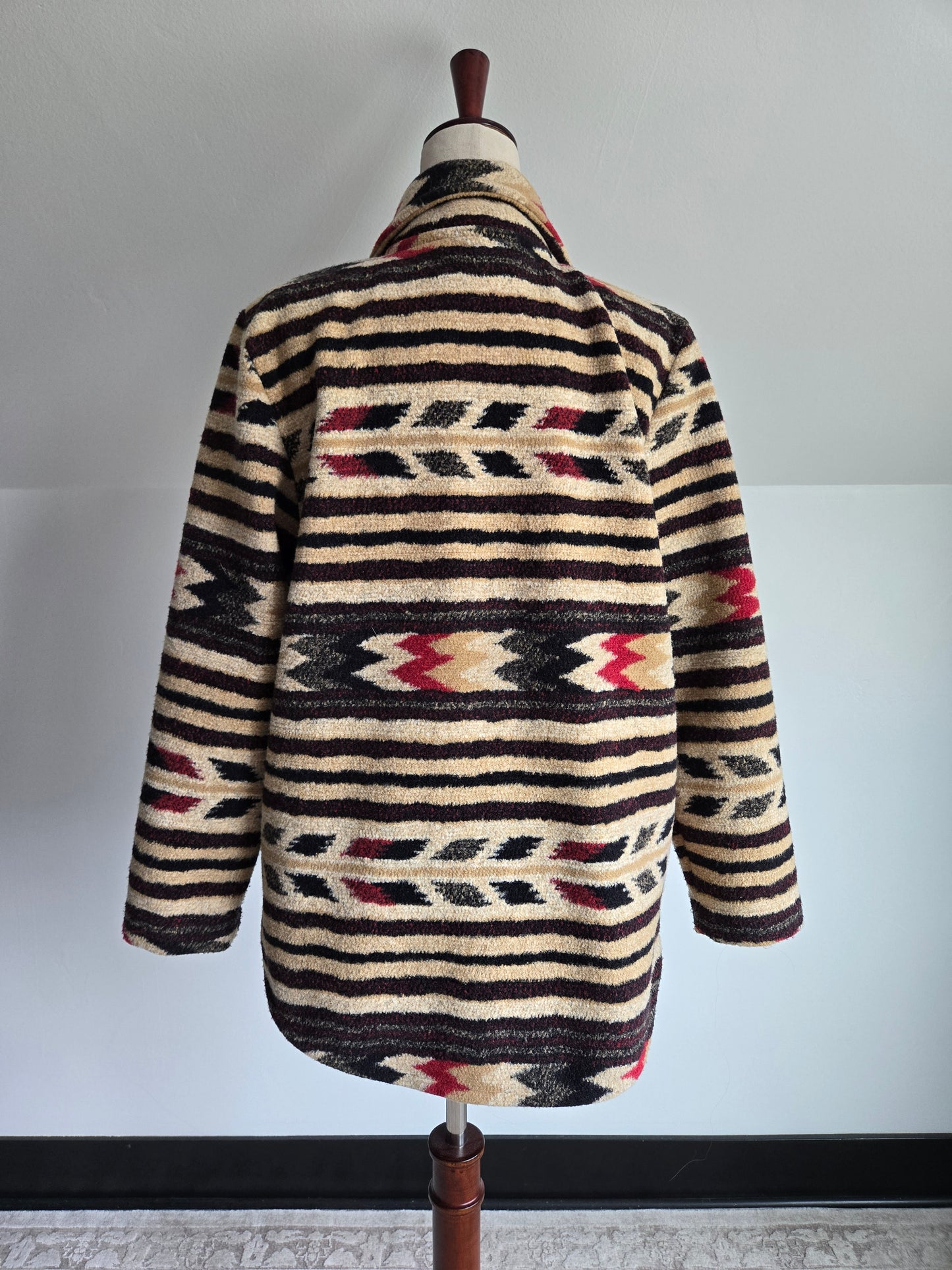 County Clothing Co Made in Canada Western Fleece Shacket - Medium