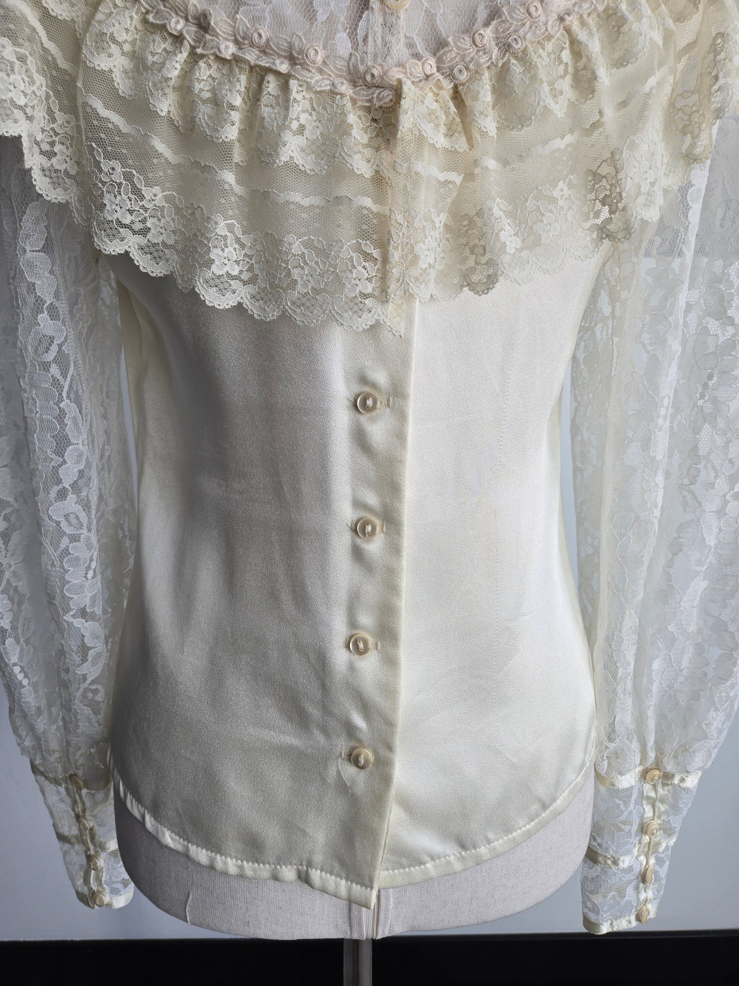 Gunnies Gunne Sax by Jessica Vintage 80s Blouse - Small