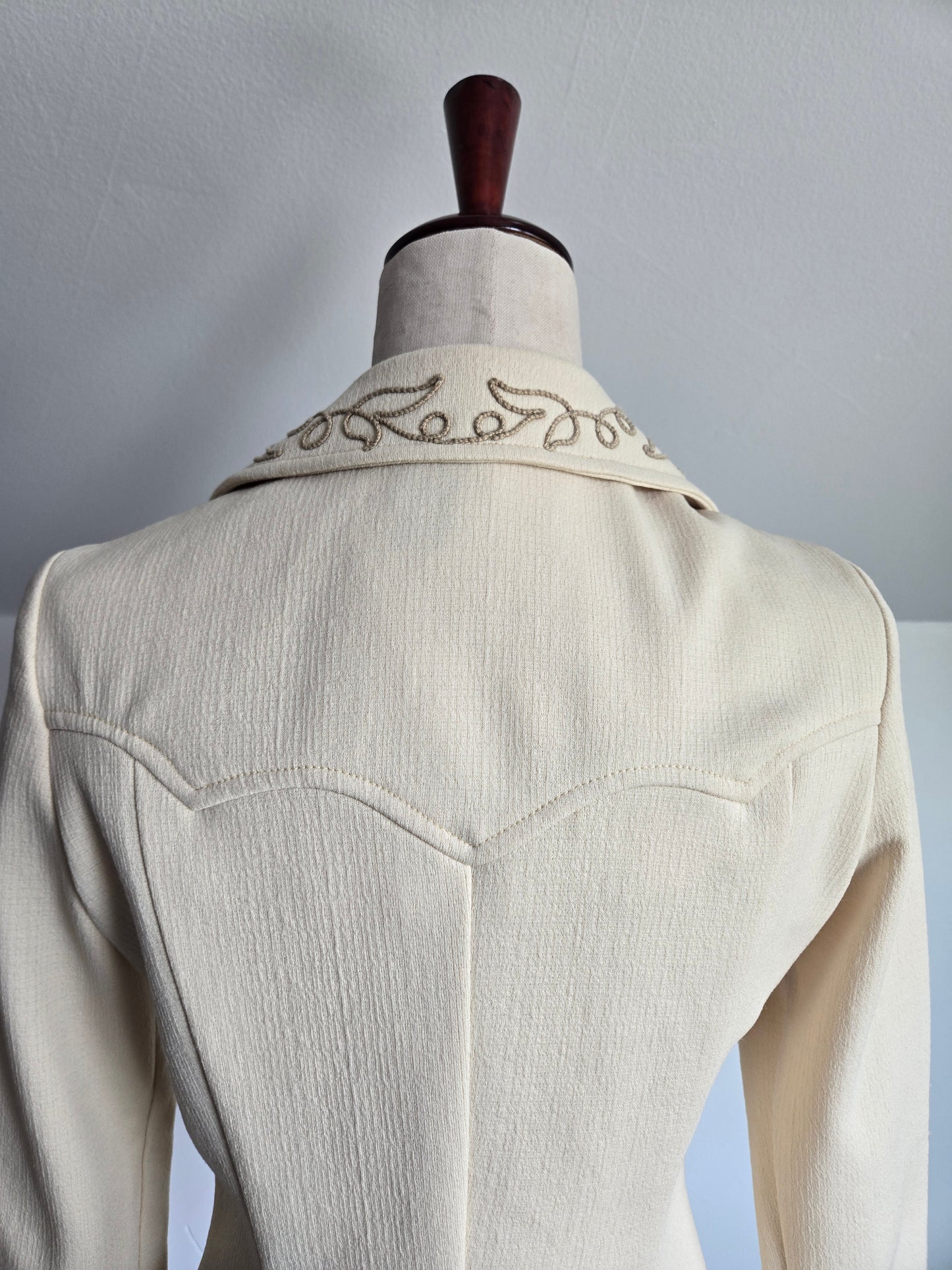 H Bar C Ranchwear Vintage 70s Western Blazer - XS/S