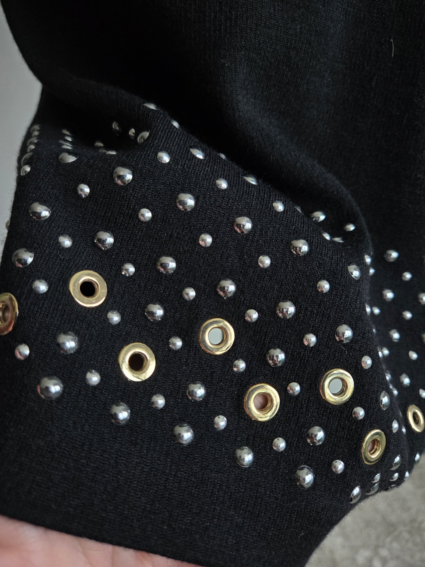 St John Couture Black Knit Dress - Size 4