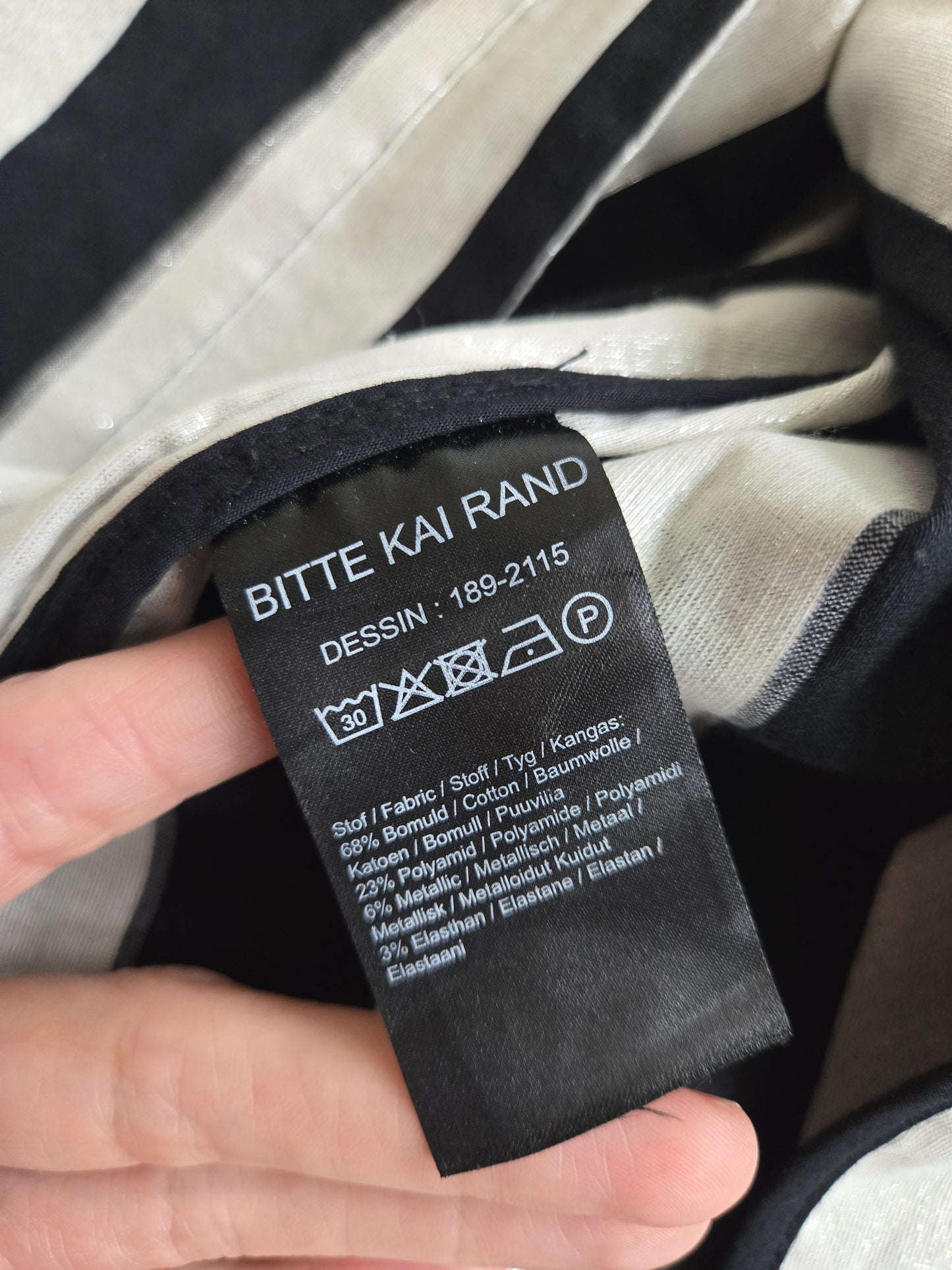 Bitte Kai Rand 1981 Stripe Long Blazer Made in Turkey - Medium