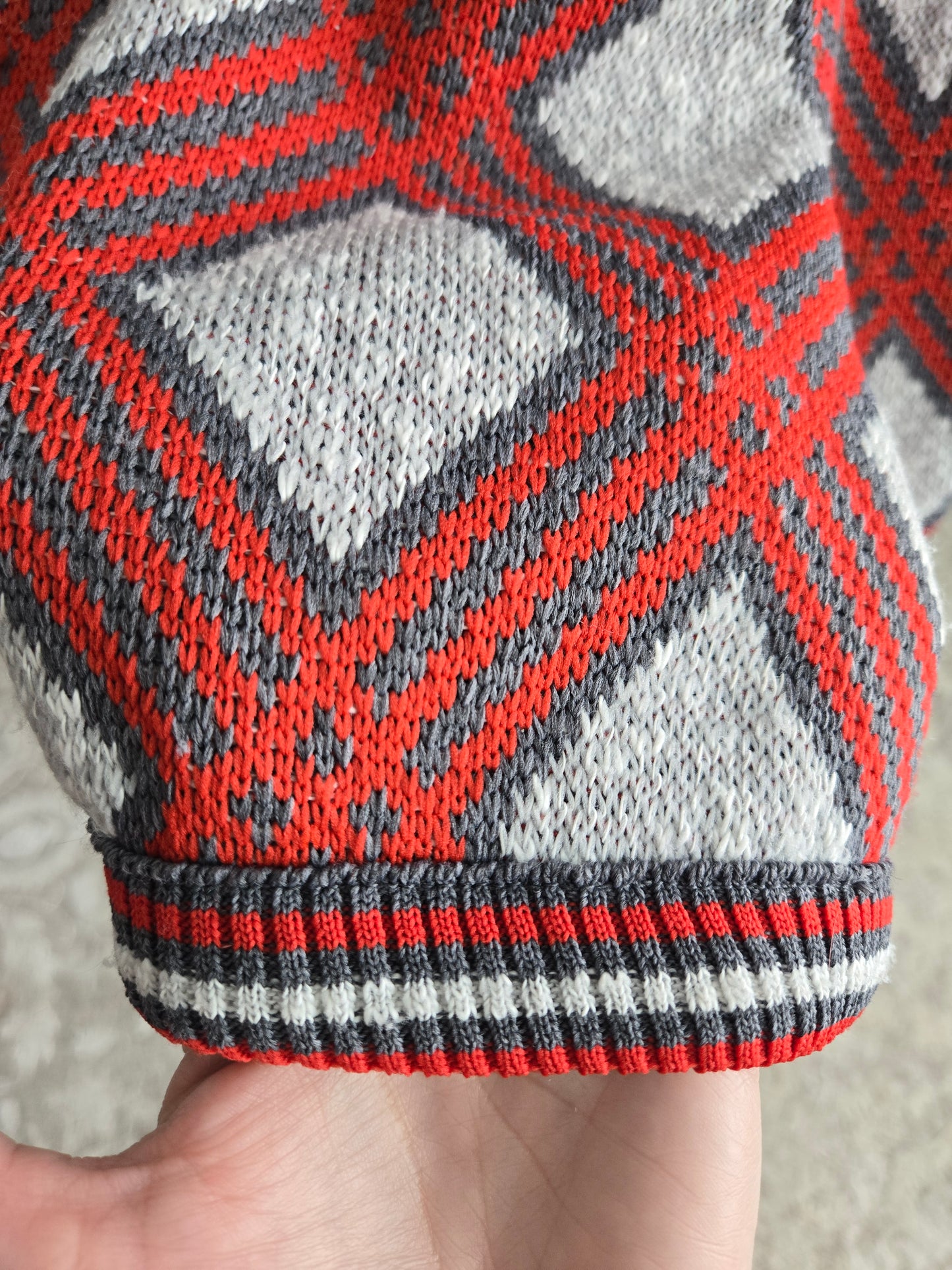 Vintage 70s Acrylic Plaid Poncho - OS