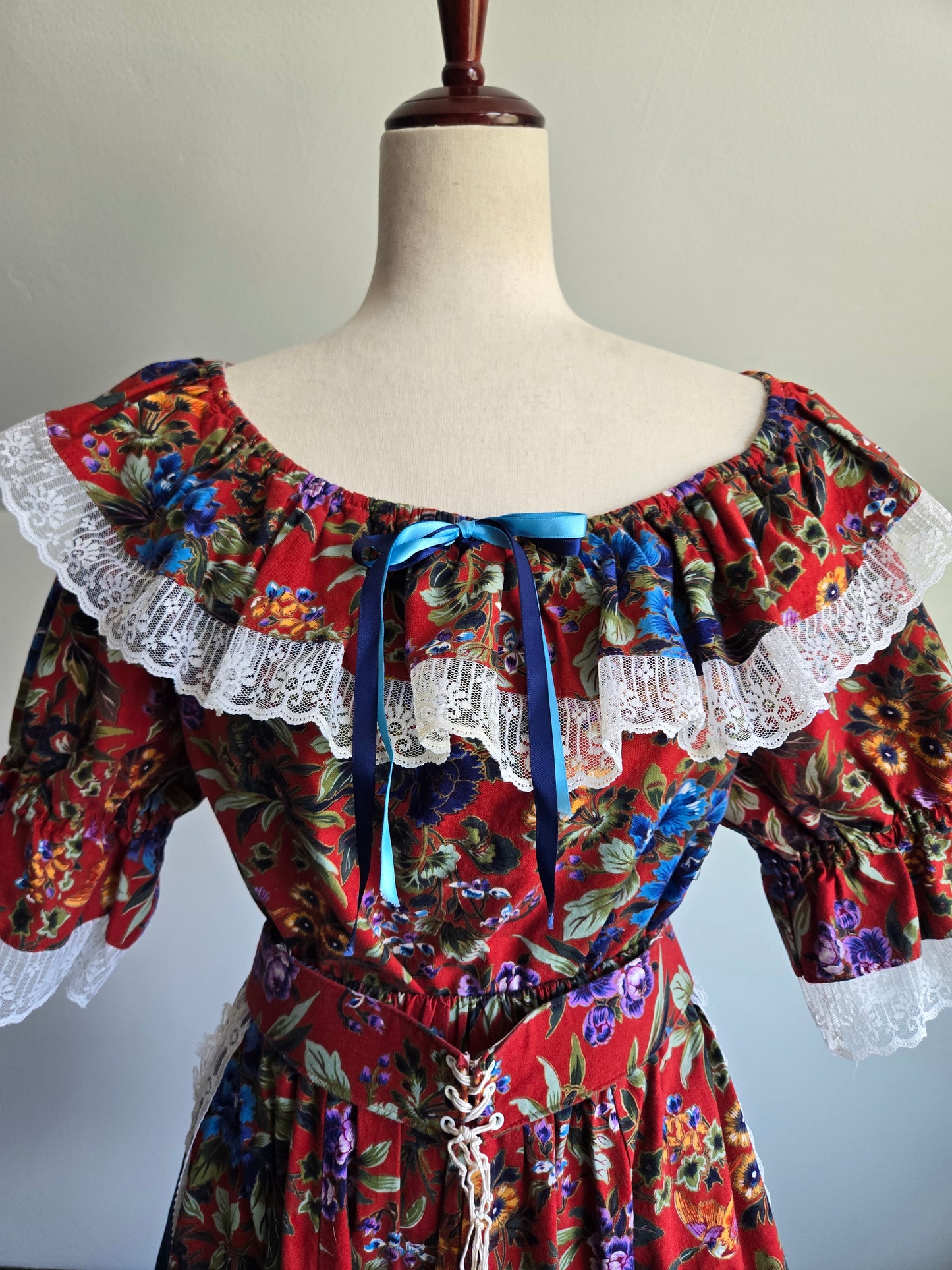 Vintage Western Swing Dancing Two Piece Set - L/XL