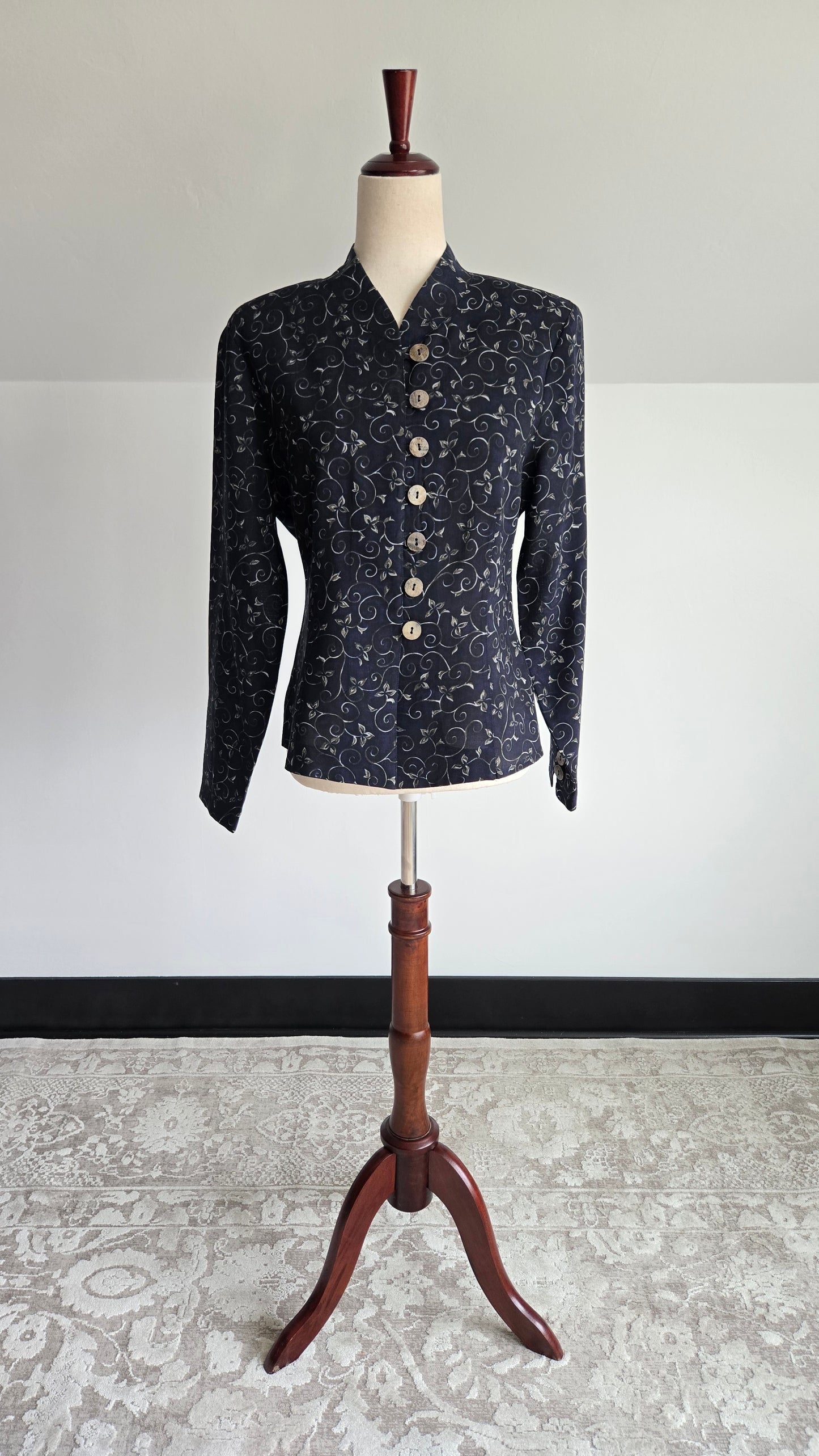 Geiger Made in Austria Lightweight Wool Blouse - EU 38 / Medium