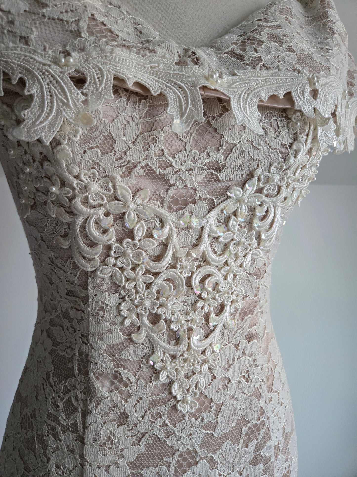 French Lace California Lace Formal Dress - XS/S