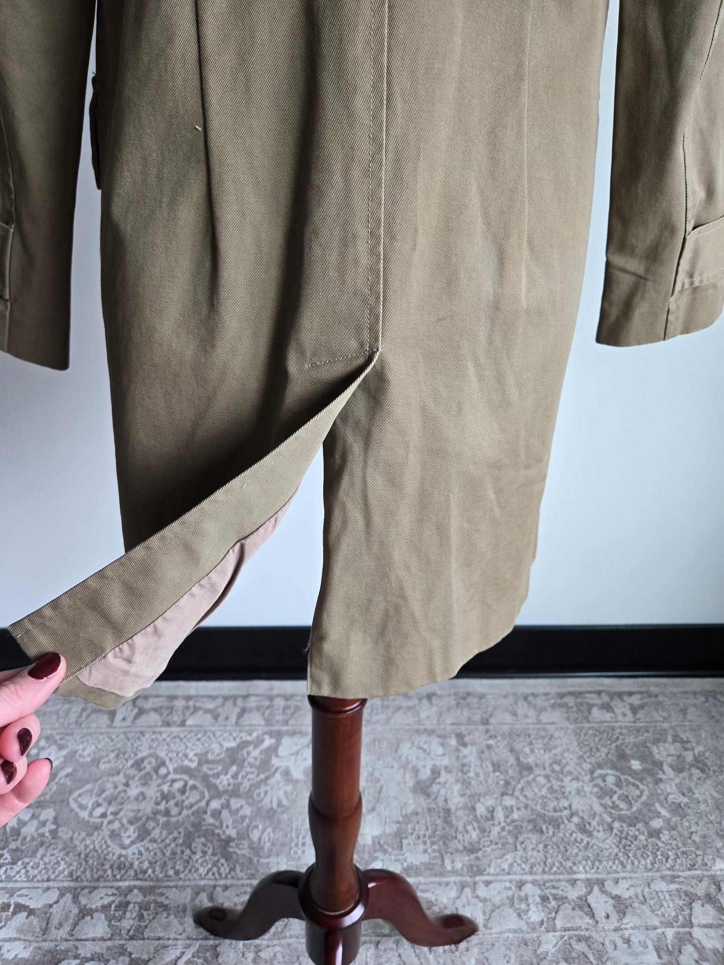 Weekend Workshop Cotton Tan Barn Coat - Small