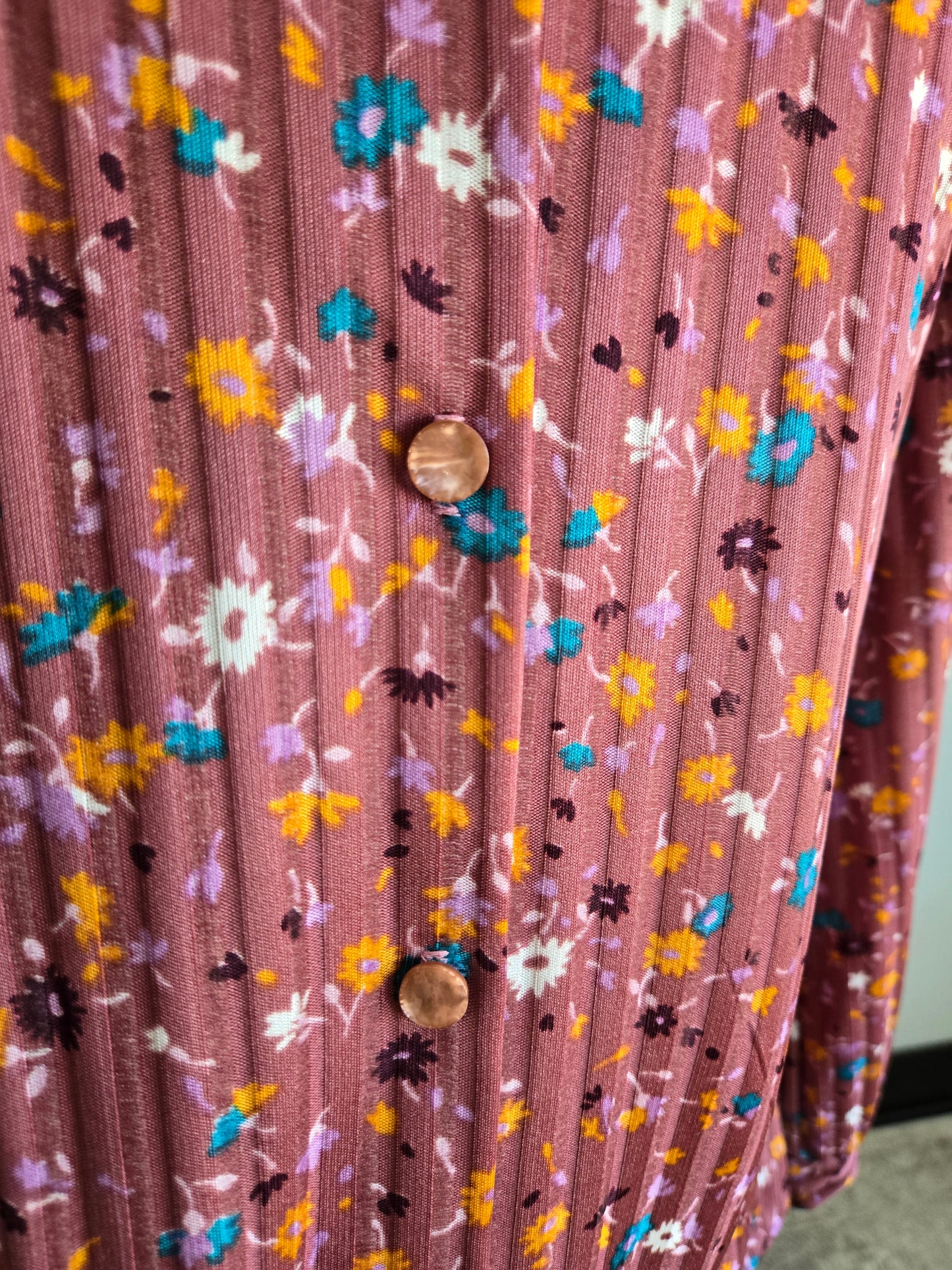 Graff Vintage 70s Micro Floral Top - large