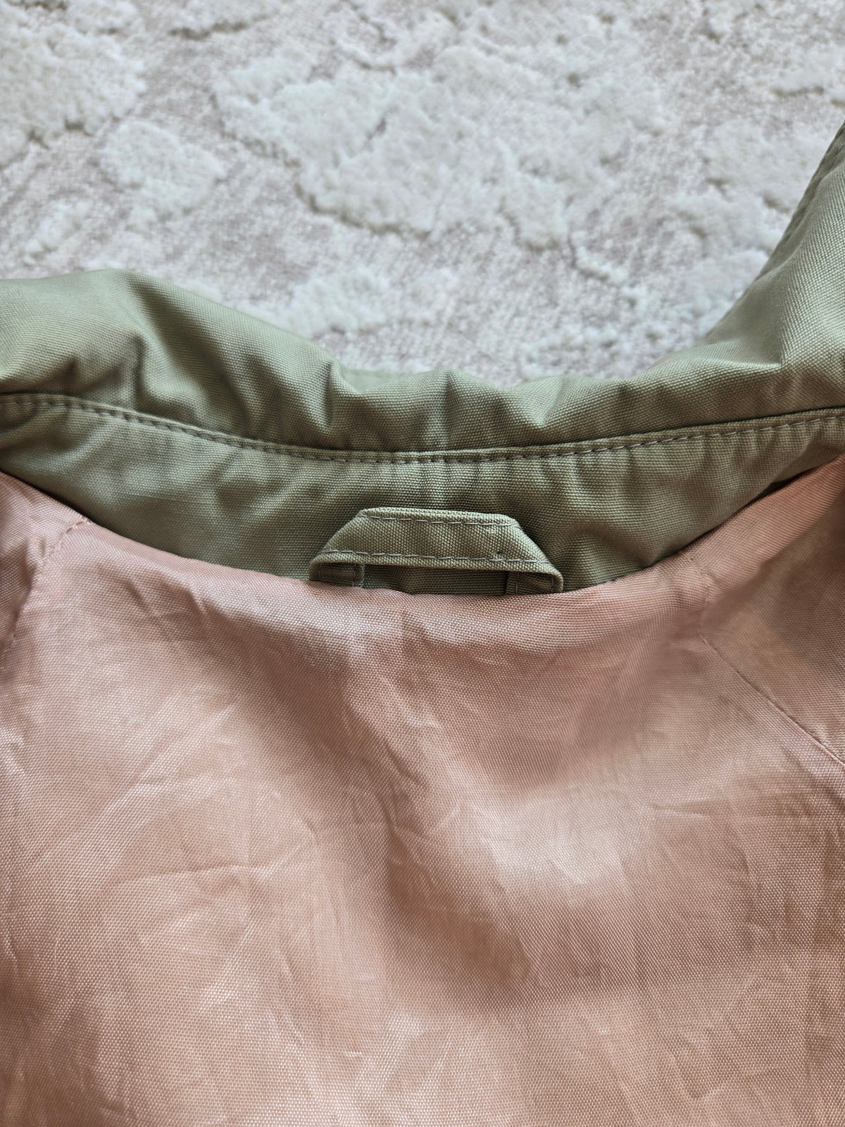 Vintage 60s Quilted Trench Coat - Small/Medium