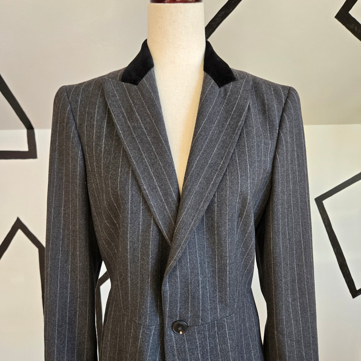 John Bartlett Vintage Made in Italy Long Blazer - Large