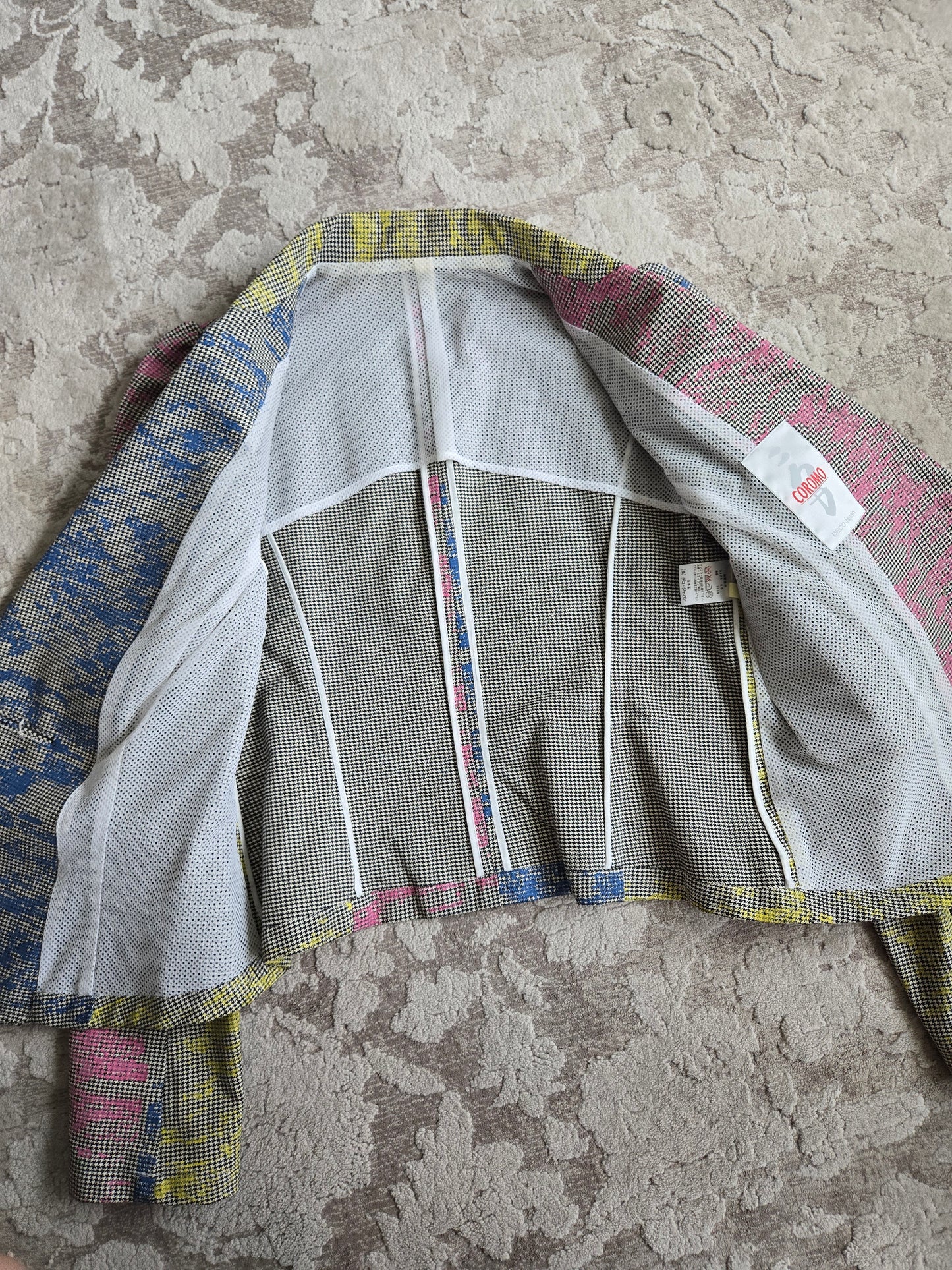 Coromo Japanese Avant Garde Asymmetrical Cotton Blazer - Medium