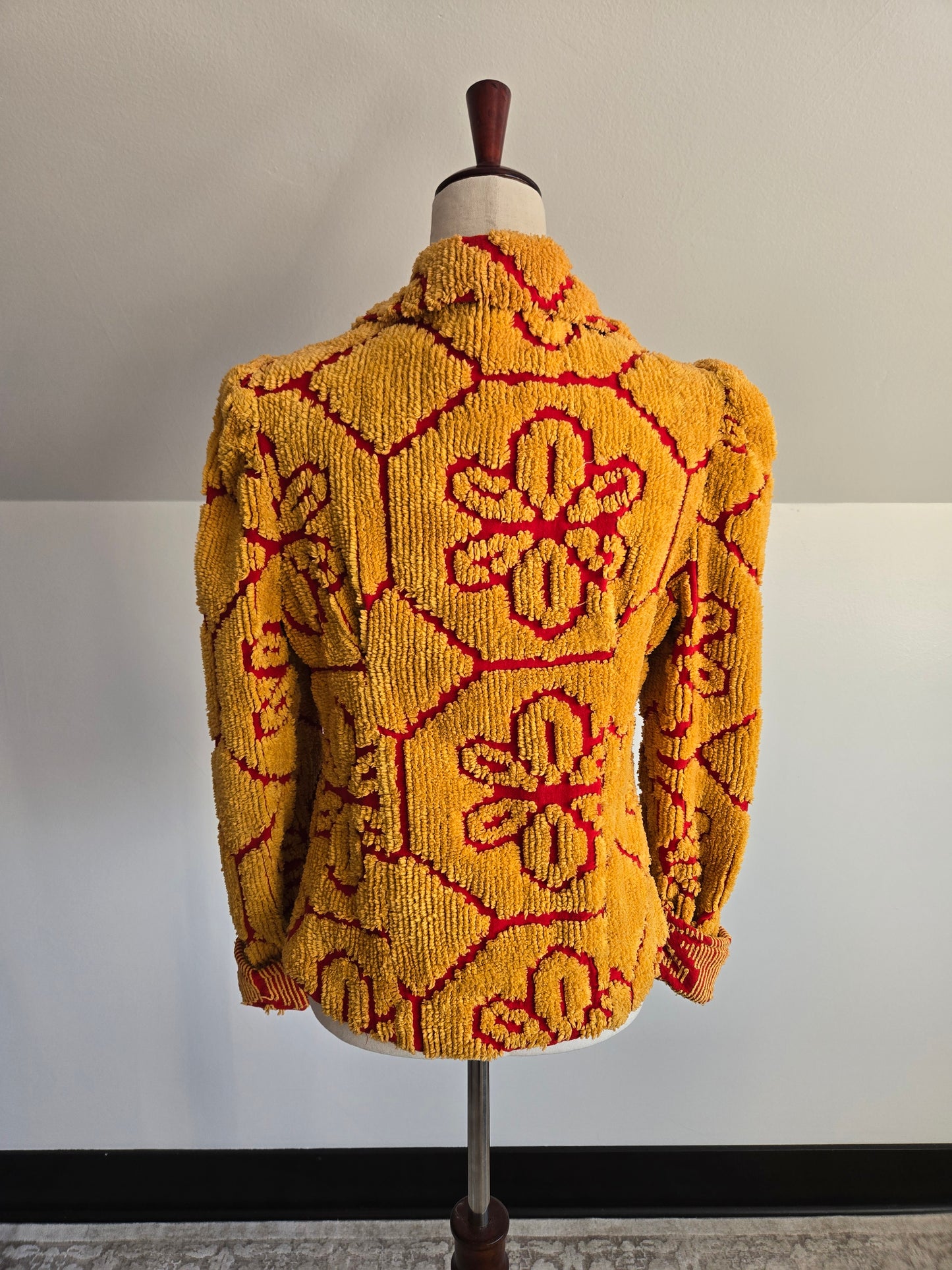 Miki Tops Vintage Carpet/Tapestry Style Jacket - small/medium