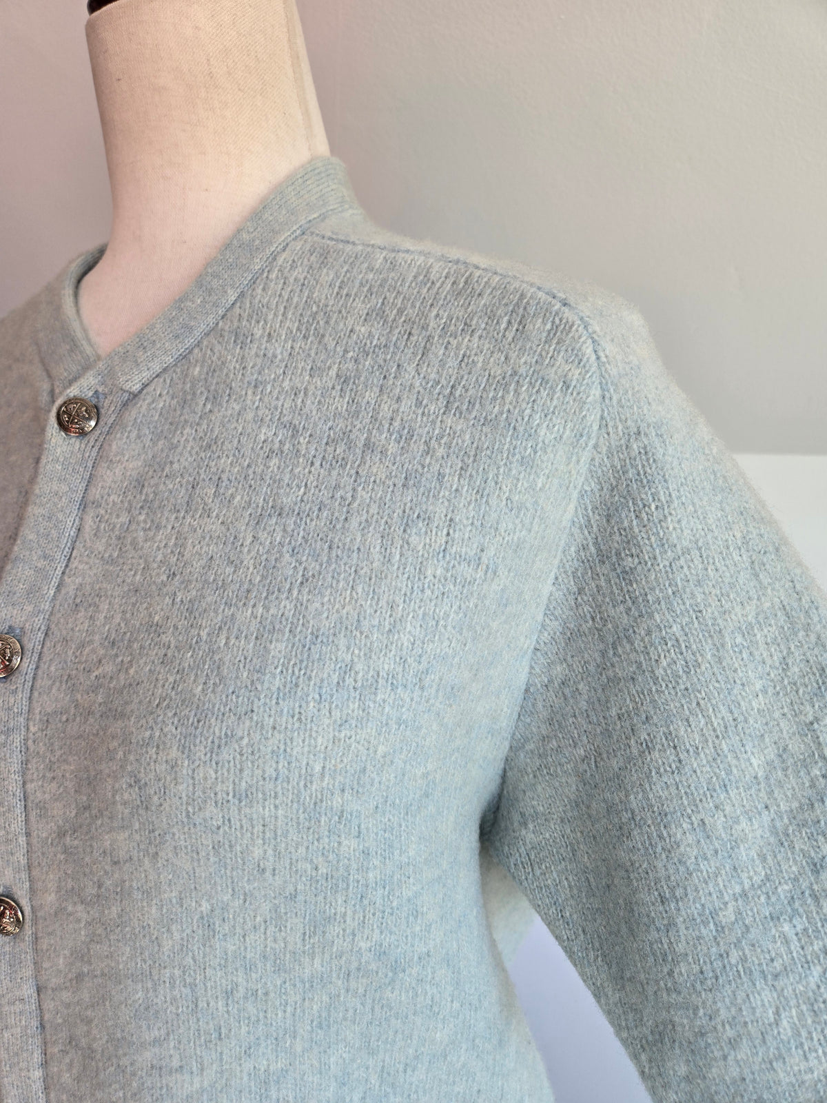 Vintage 1960s Pennys Towncraft Wool Sweater Cardigan - M/L