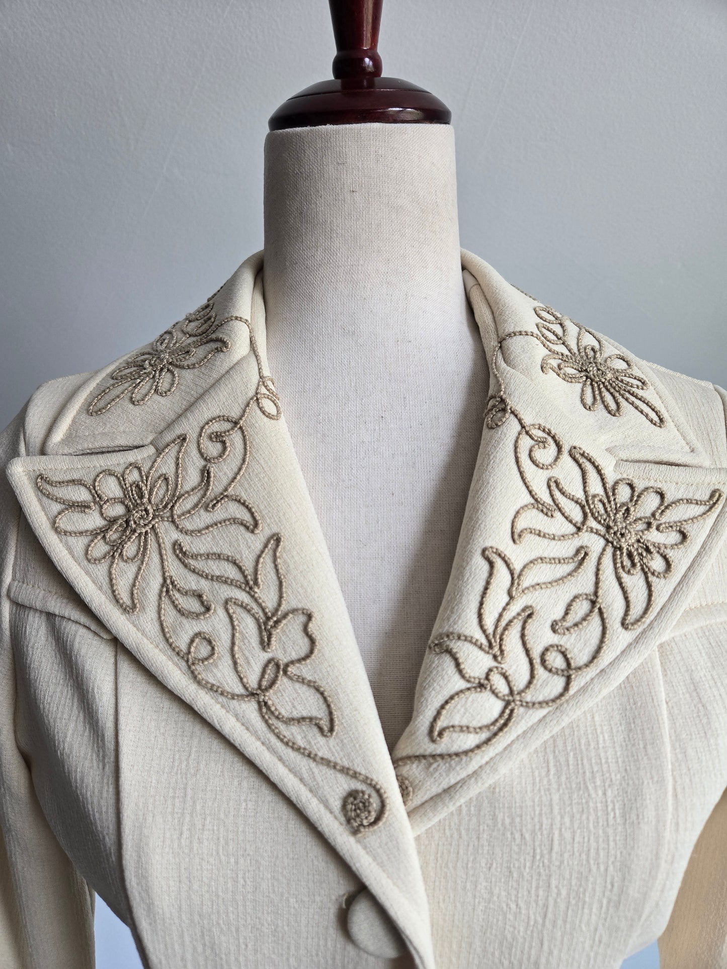 H Bar C Ranchwear Vintage 70s Western Blazer - XS/S
