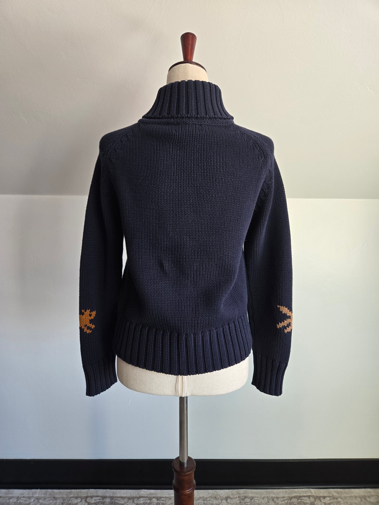 Pendleton Fox Hunt Cotton Sweater - small