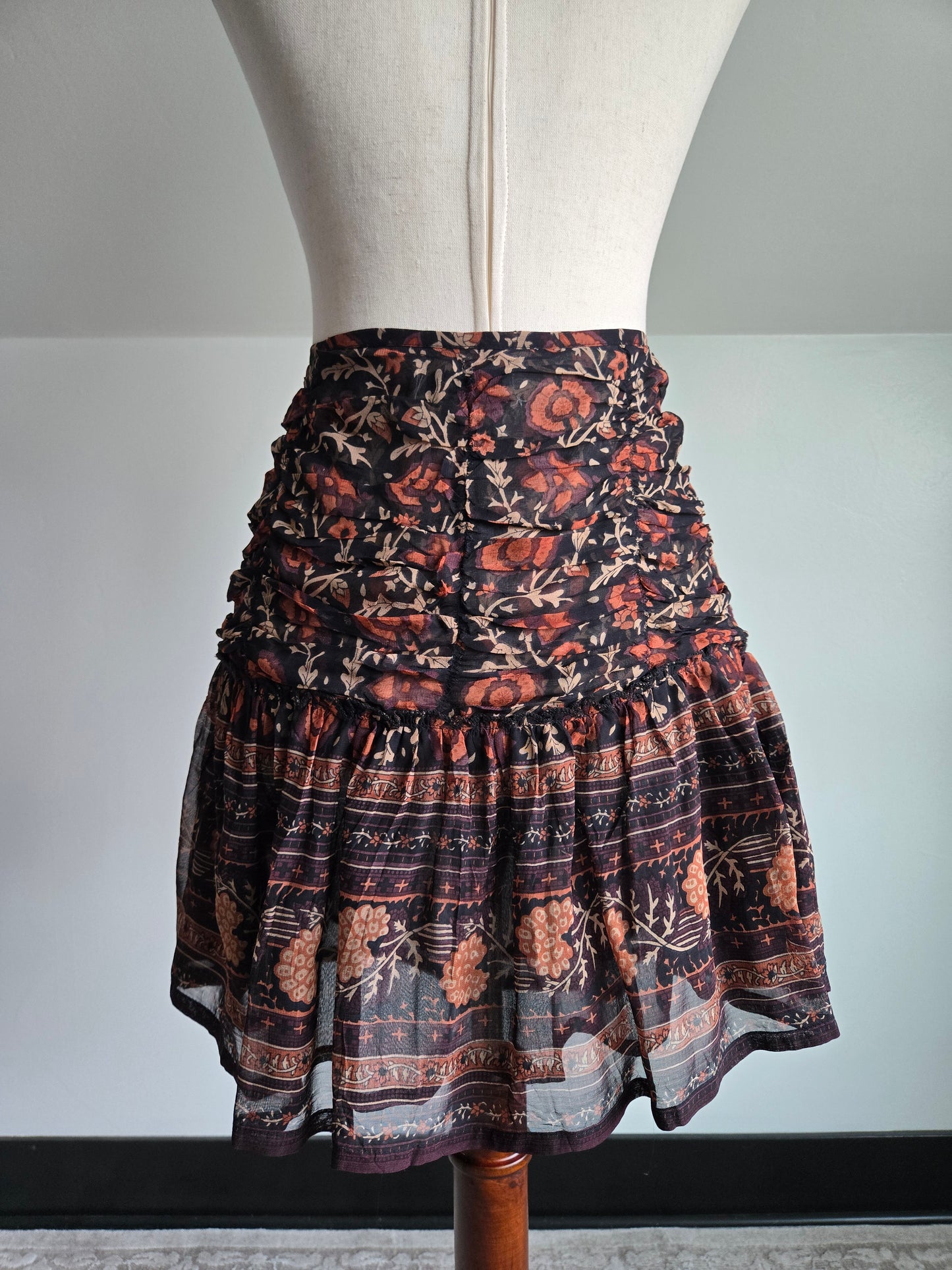 Moliin Copenhagen Y2K Little Floral Skirt - M/L