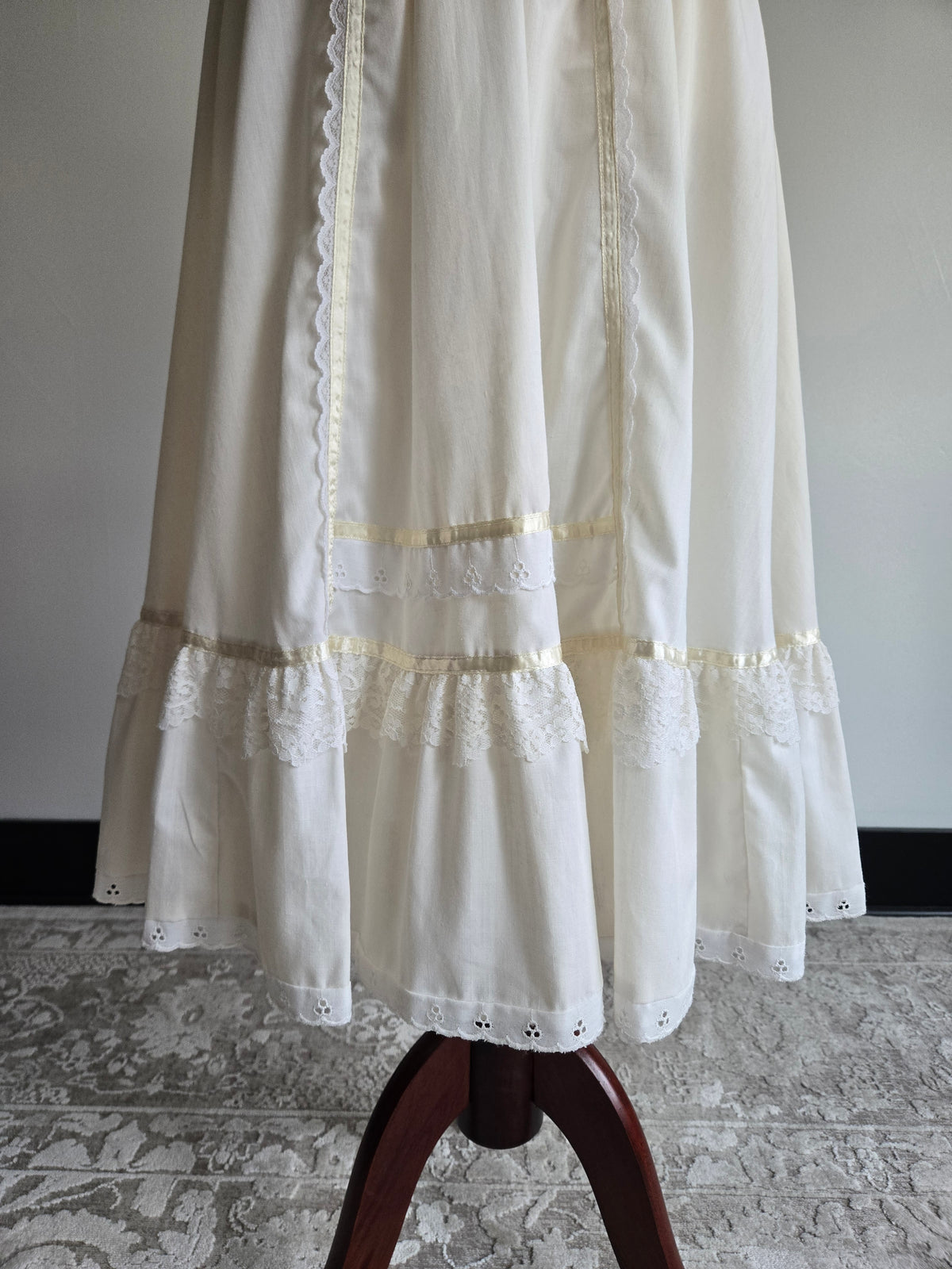 Vintage Gunne Sax by Jessica San Fransisco Cotton Prairie Dress - S/M