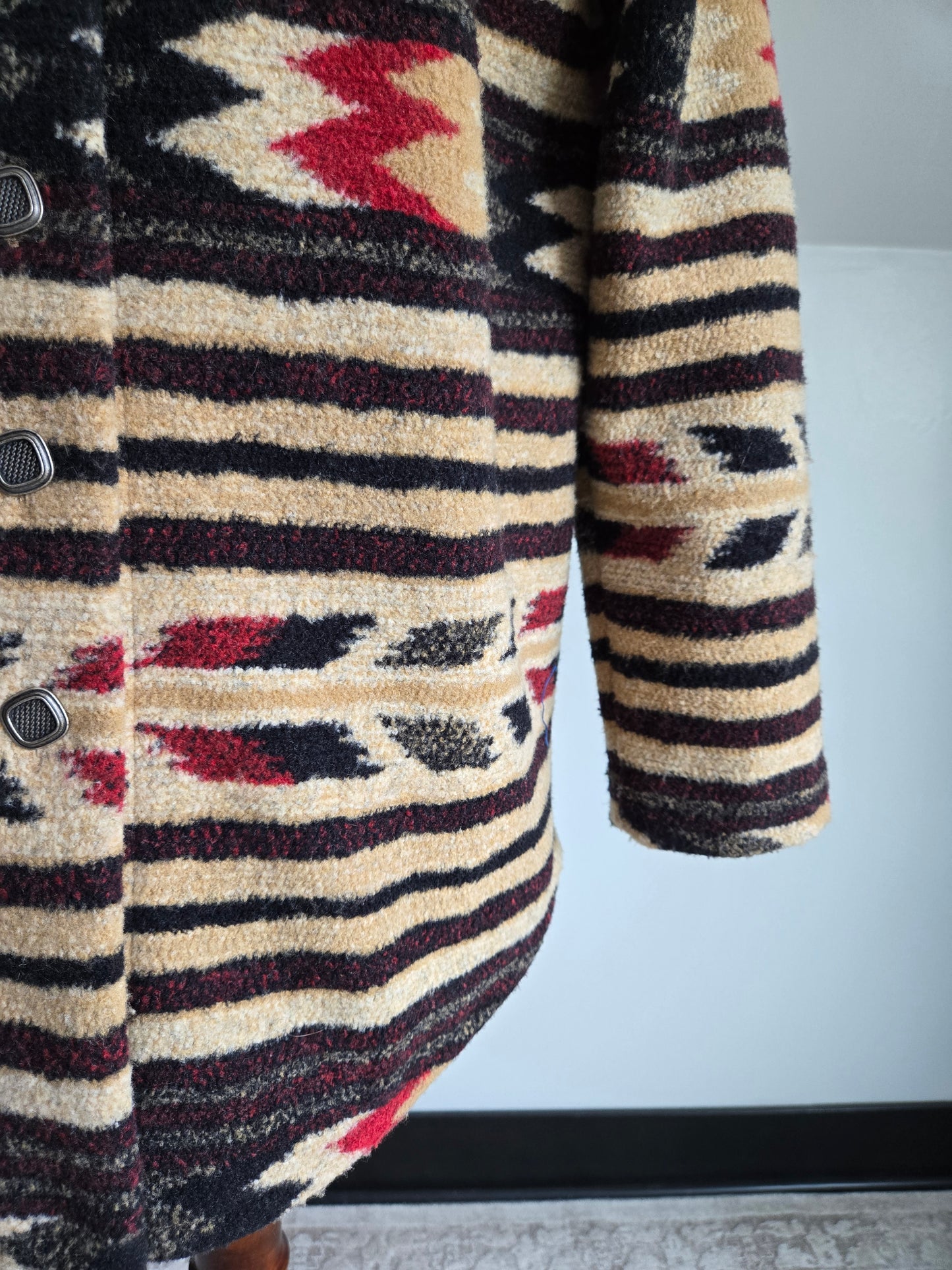 County Clothing Co Made in Canada Western Fleece Shacket - Medium
