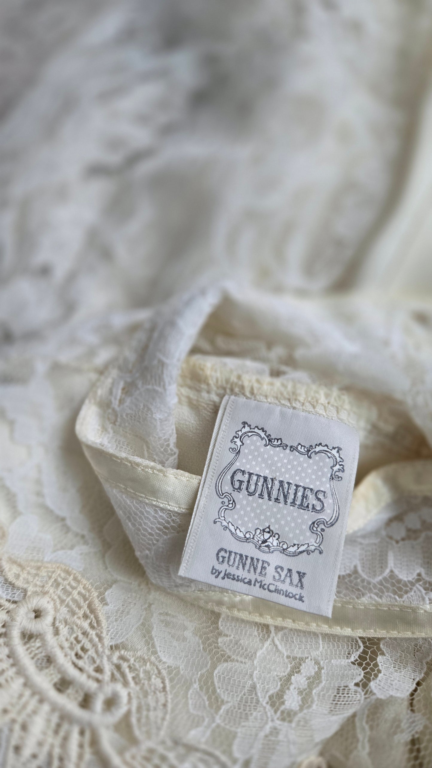 Gunnies Gunne Sax by Jessica Vintage 80s Blouse - Small
