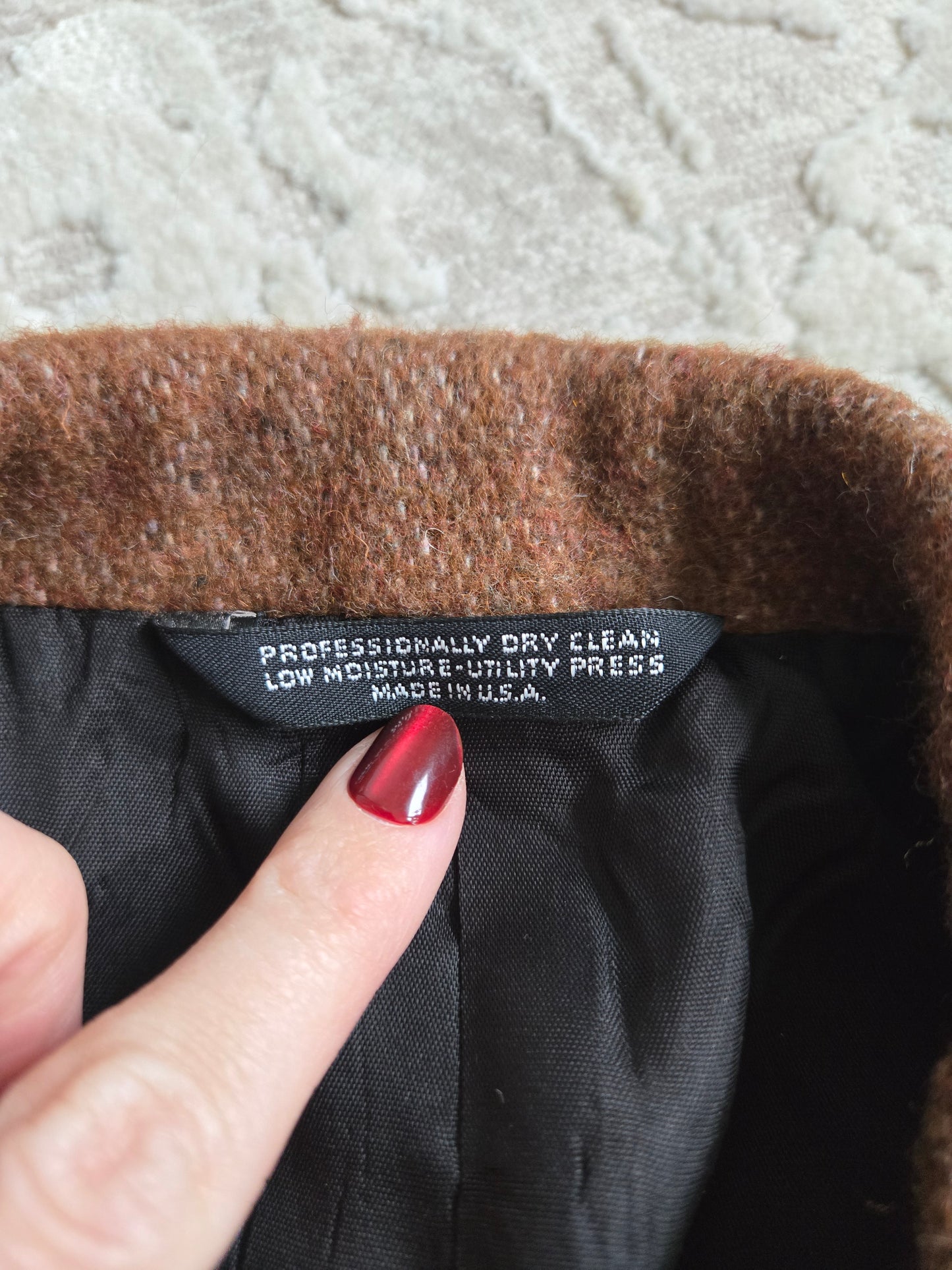 Falcone Vintage 60s Union Made Wool Western Blazer - XL
