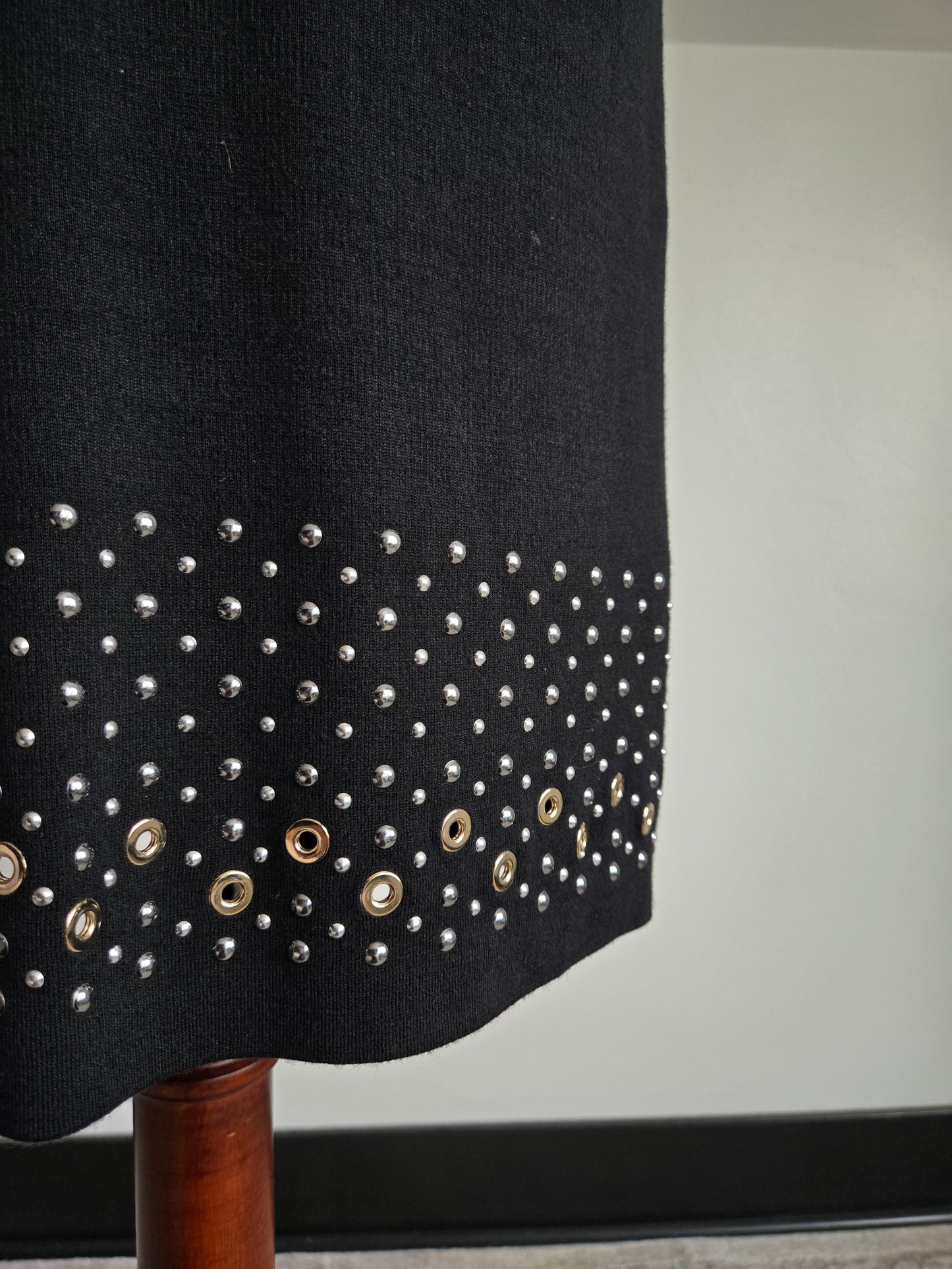 St John Couture Black Knit Dress - Size 4
