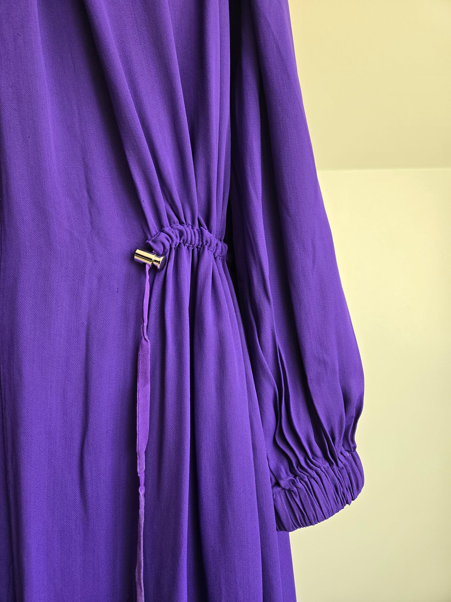 Tibi Designer Purple Drape Dress - XS/S/M