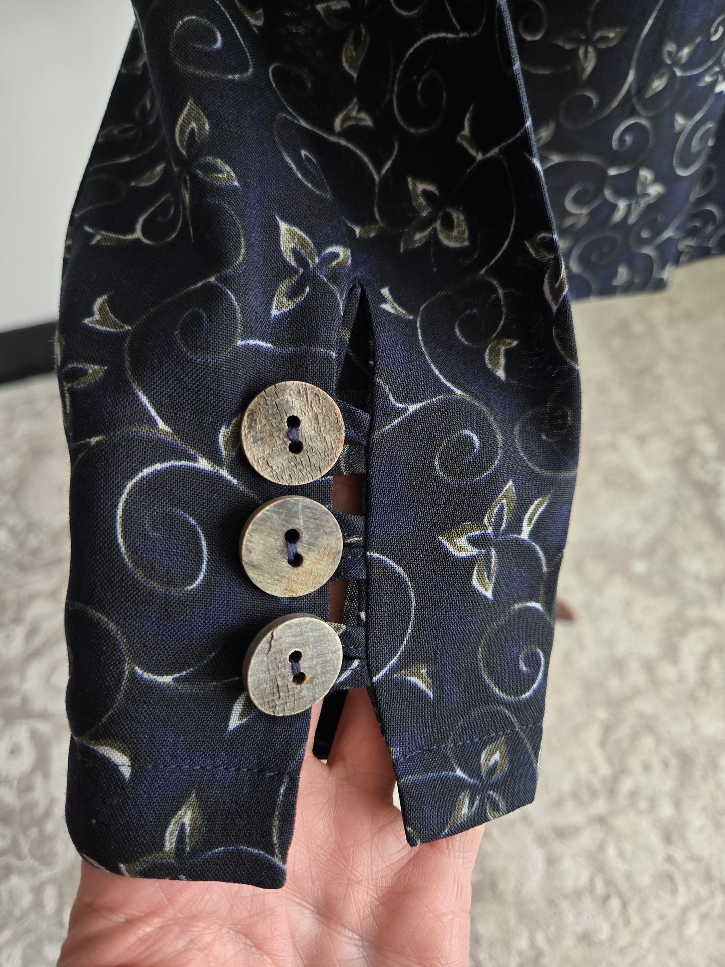 Geiger Made in Austria Lightweight Wool Blouse - EU 38 / Medium