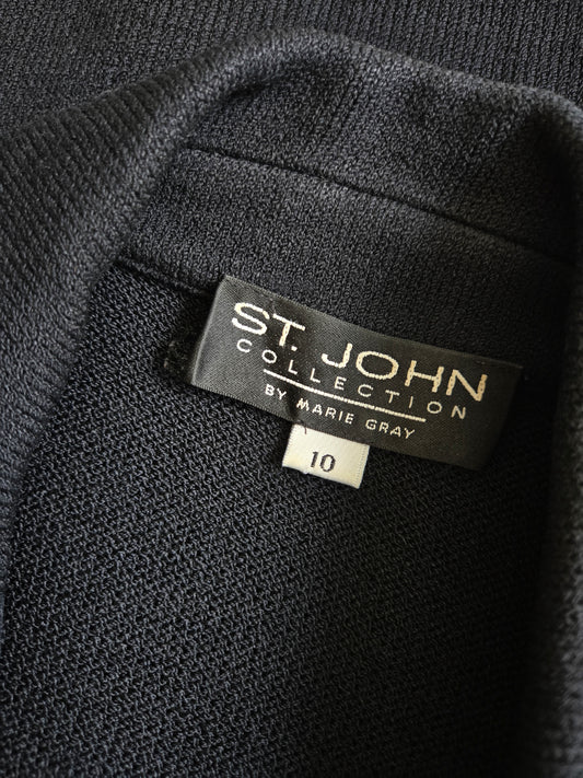 St John Long Knit Blazer - Size 10