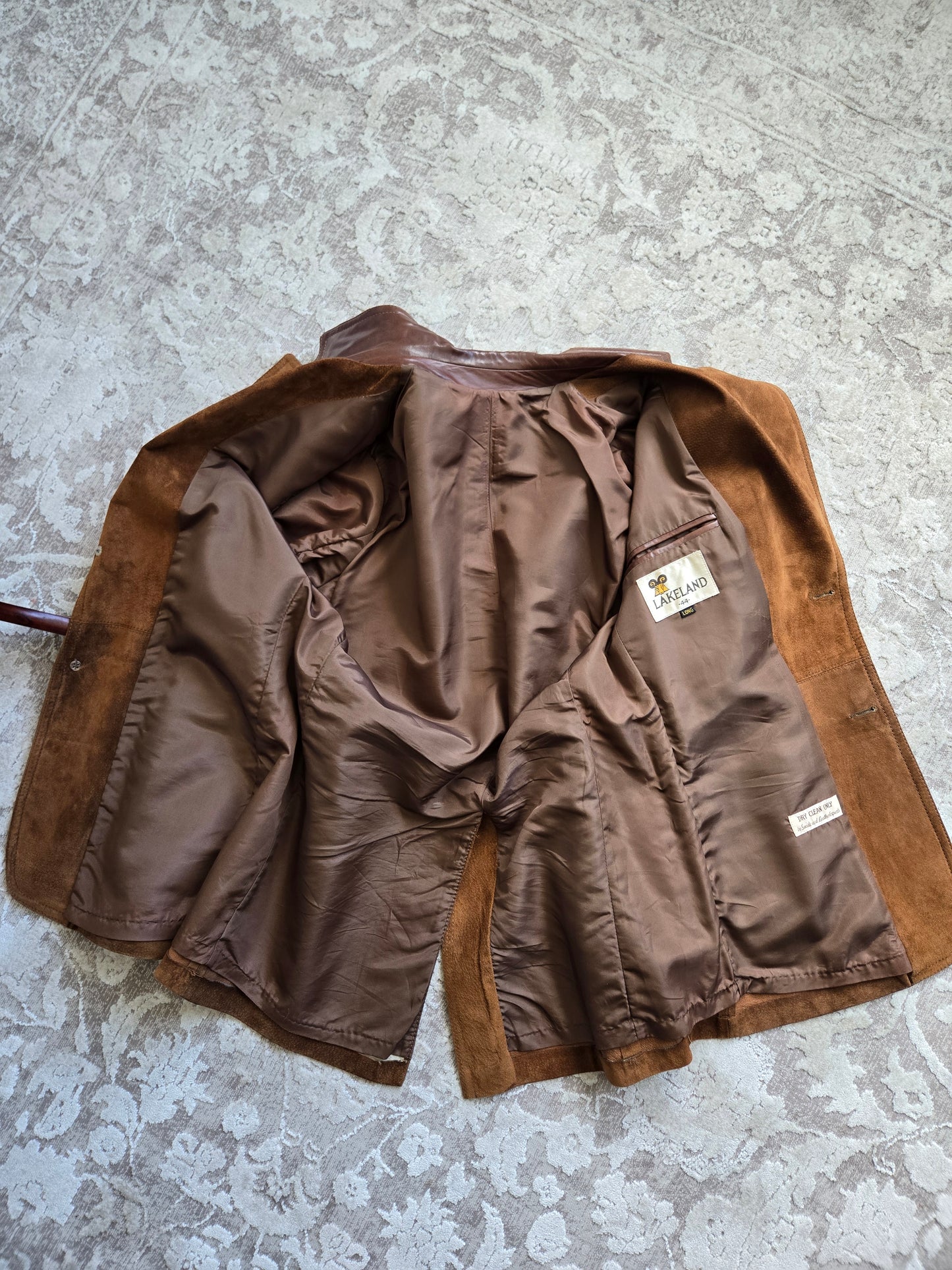Lakeland Vintage Genuine Suede Leather Blazer - XL
