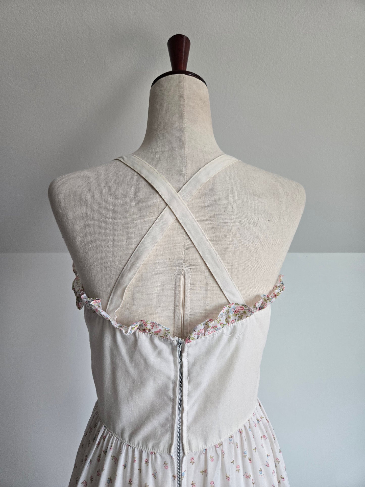 Bill Berman of California Vintage Corset Front Prairie Dress - Small