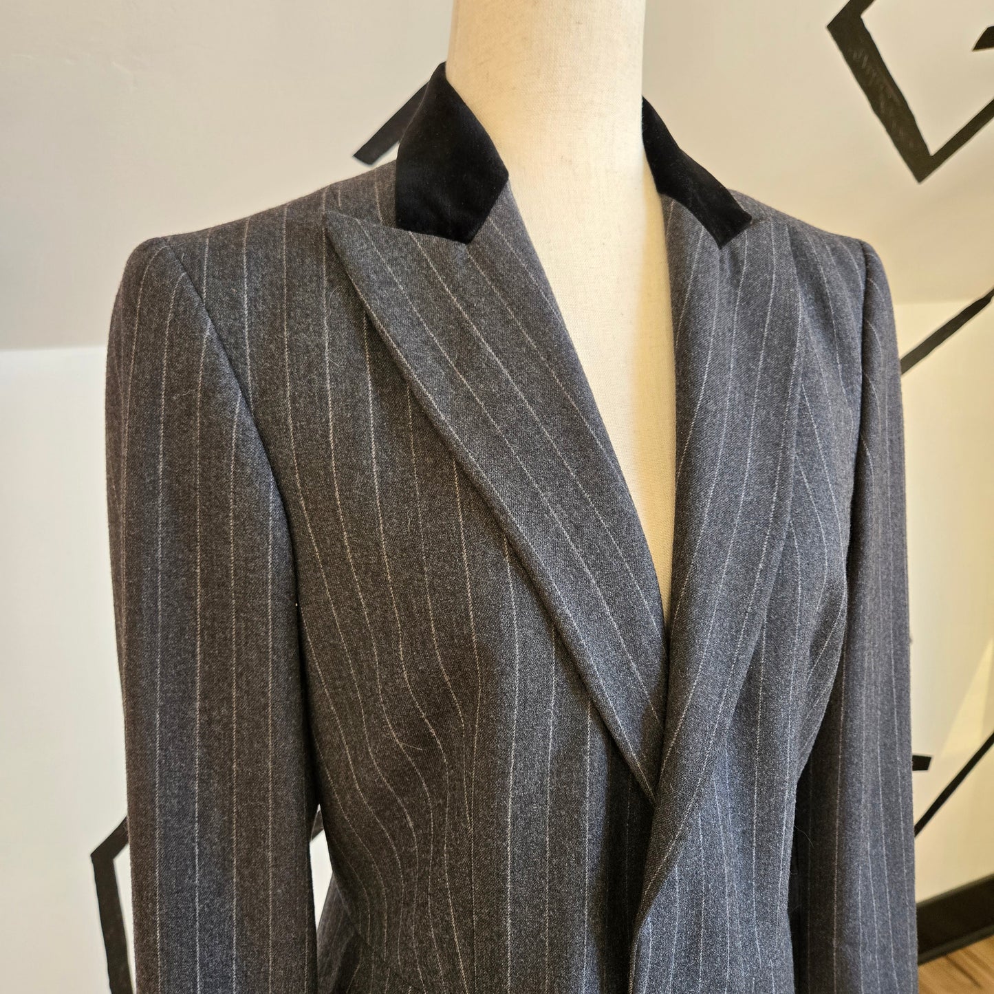 John Bartlett Vintage Made in Italy Long Blazer - Large