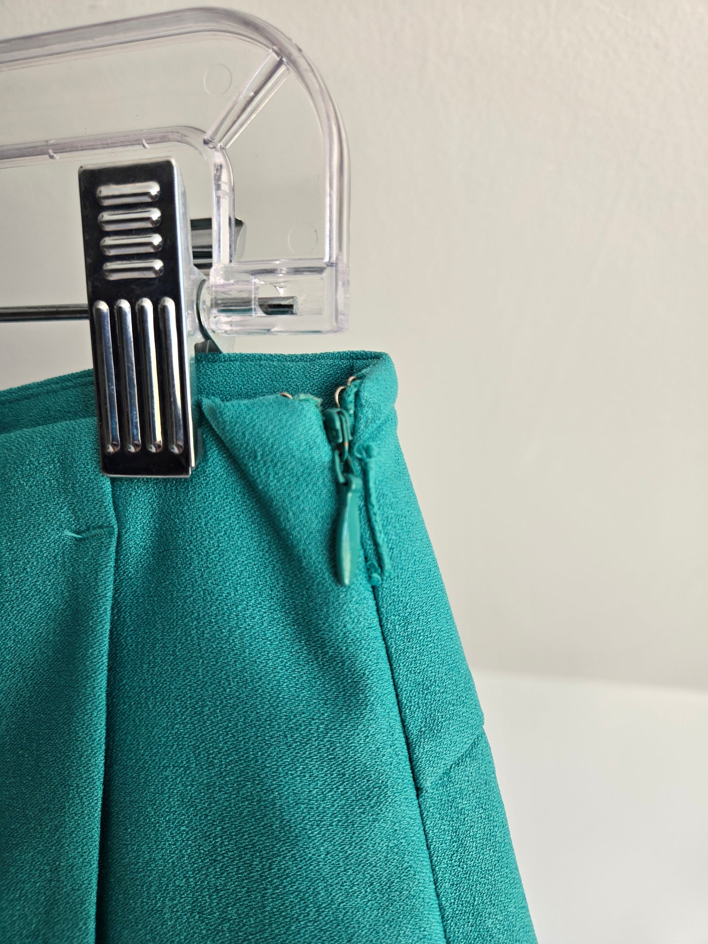 Arnaldo Bassini Italian Designer Skort in Turquoise - Medium
