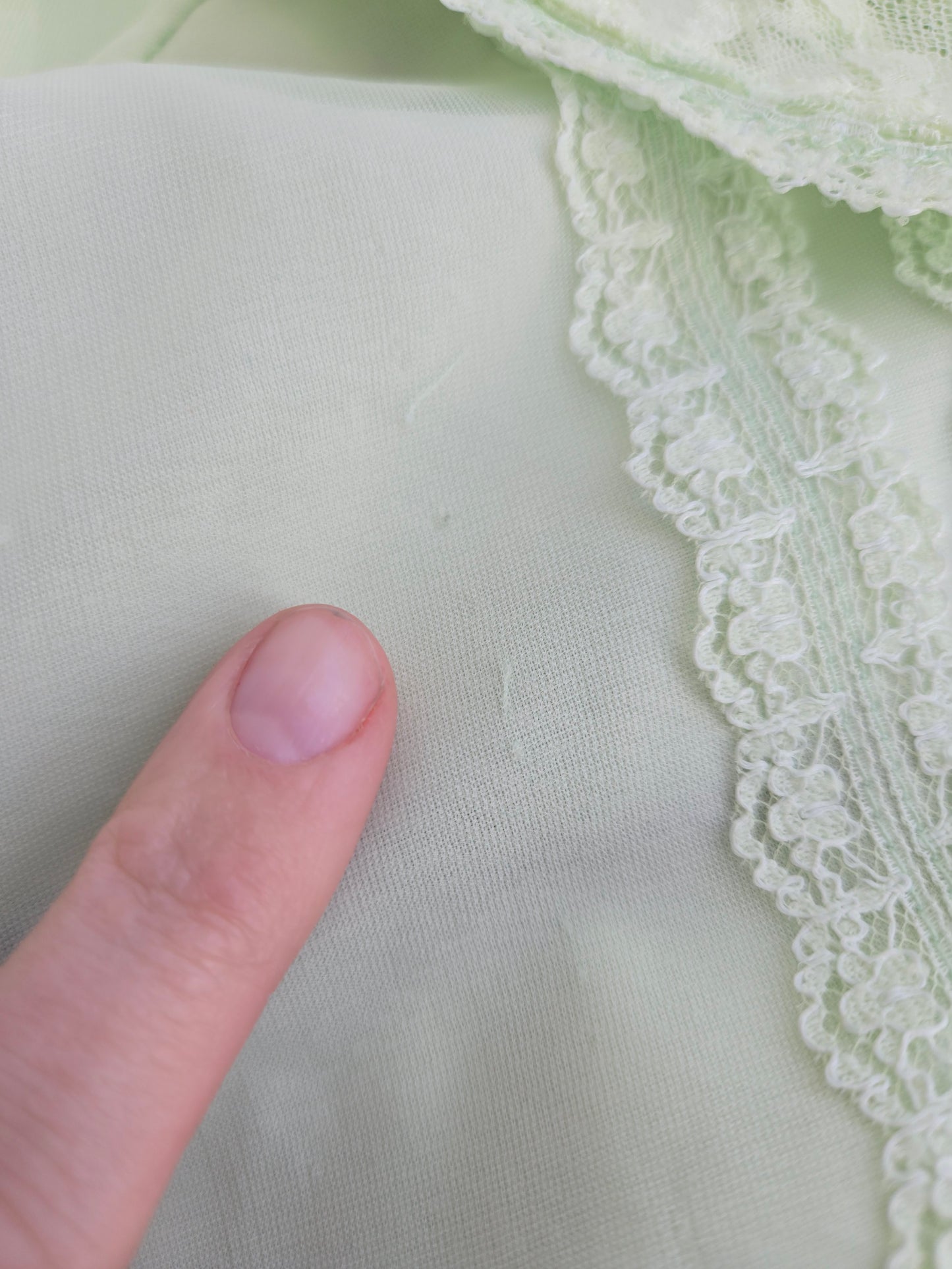 Lime Green Edwardian Style Vintage Formal Dress - small