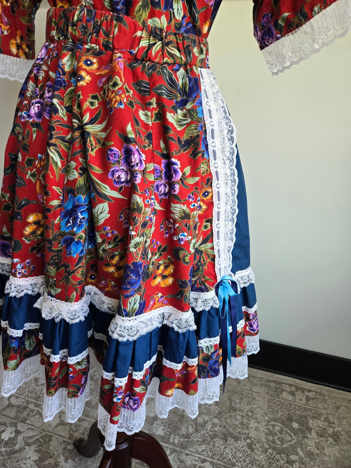 Vintage Western Swing Dancing Two Piece Set - L/XL