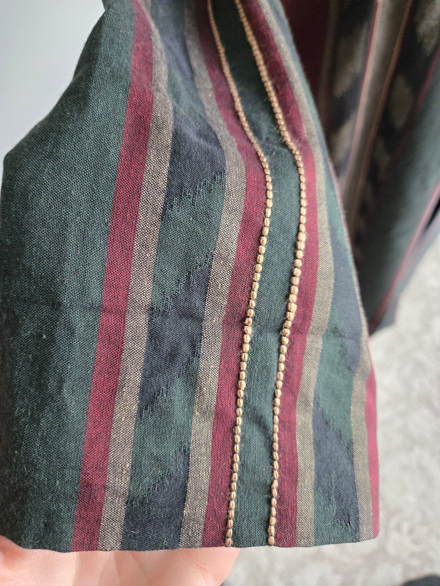 Suzette International Vintage 80s Cotton Western Trench Coat - XL