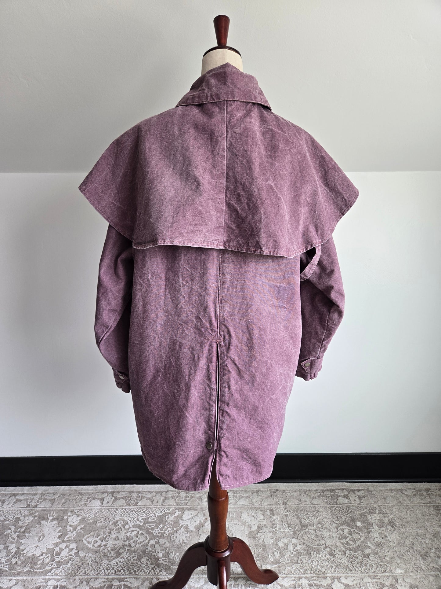 Australian Stock Saddle Co Town and Country Vintage Cotton Ranch Barn Coat - L/XL
