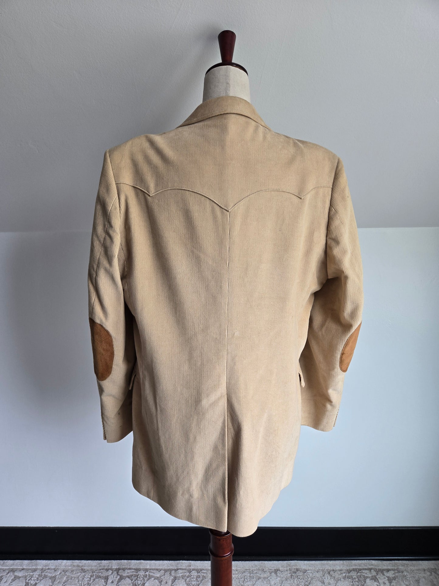 Brad Whitney Vintage Cotton Corduroy Western Blazer - L/XL