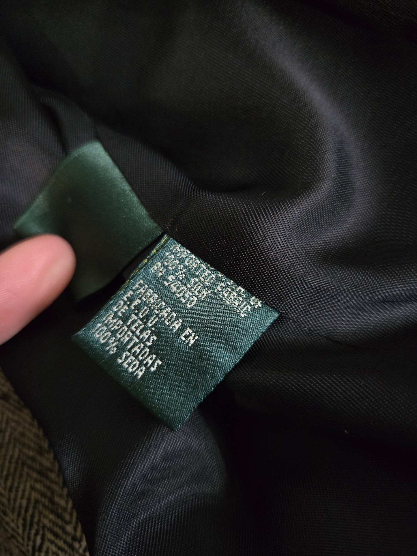 Ralph Lauren Vintage Silk Tweed Made in USA Blazer - medium