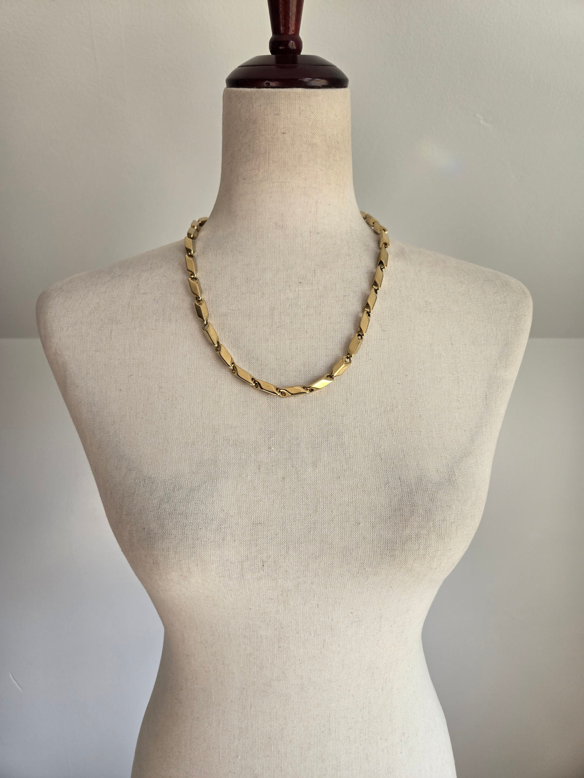 Heavy Solid Brass Linked Chain