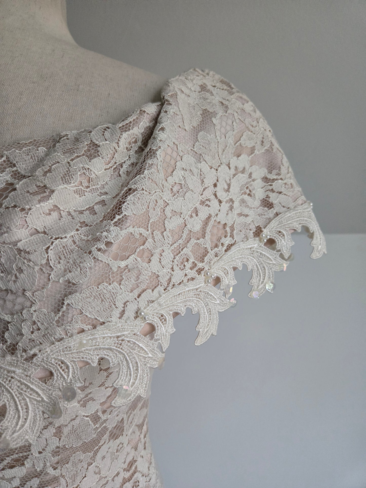 French Lace California Lace Formal Dress - XS/S