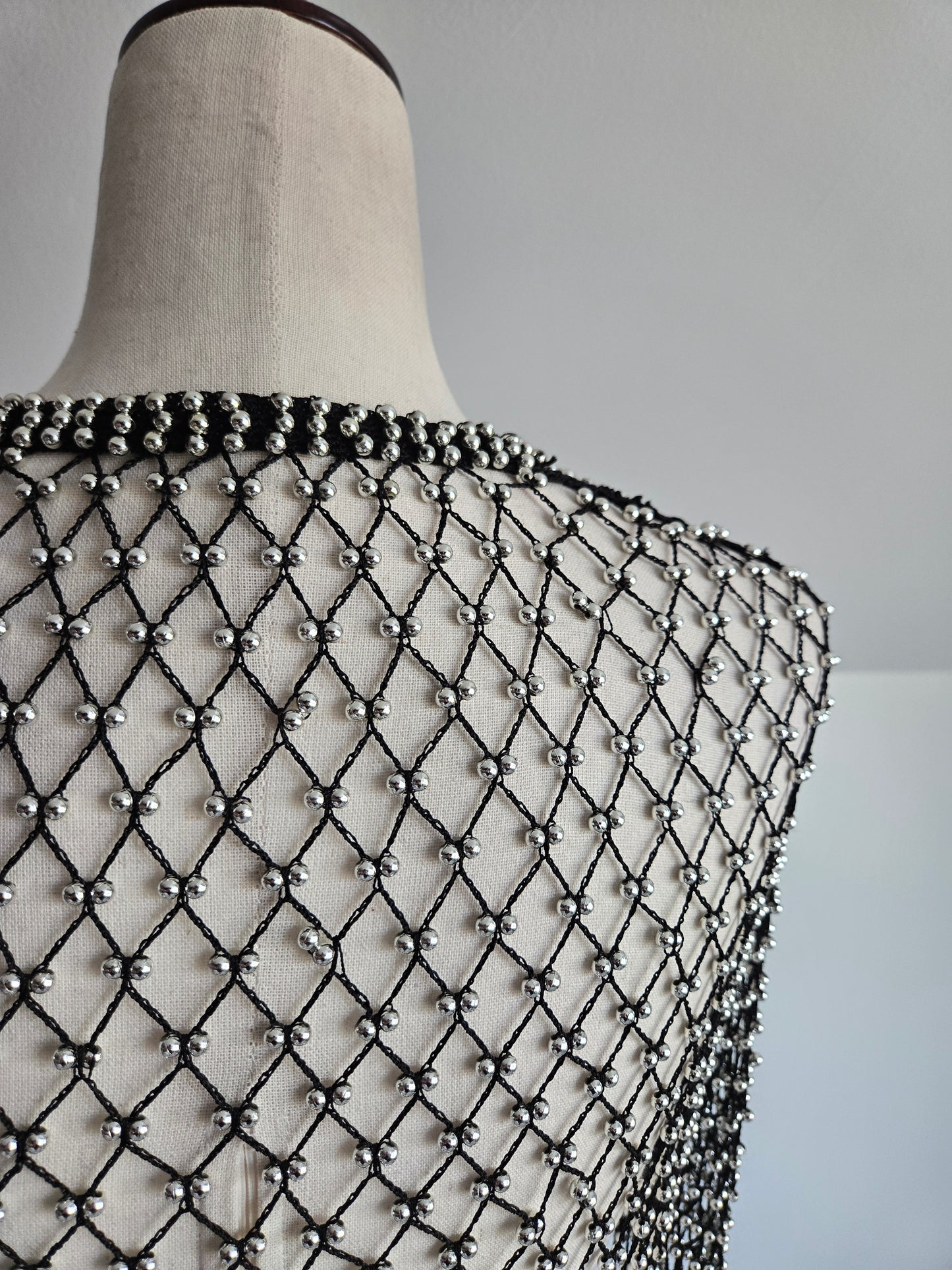 Vintage Beaded Bolero - XS/S