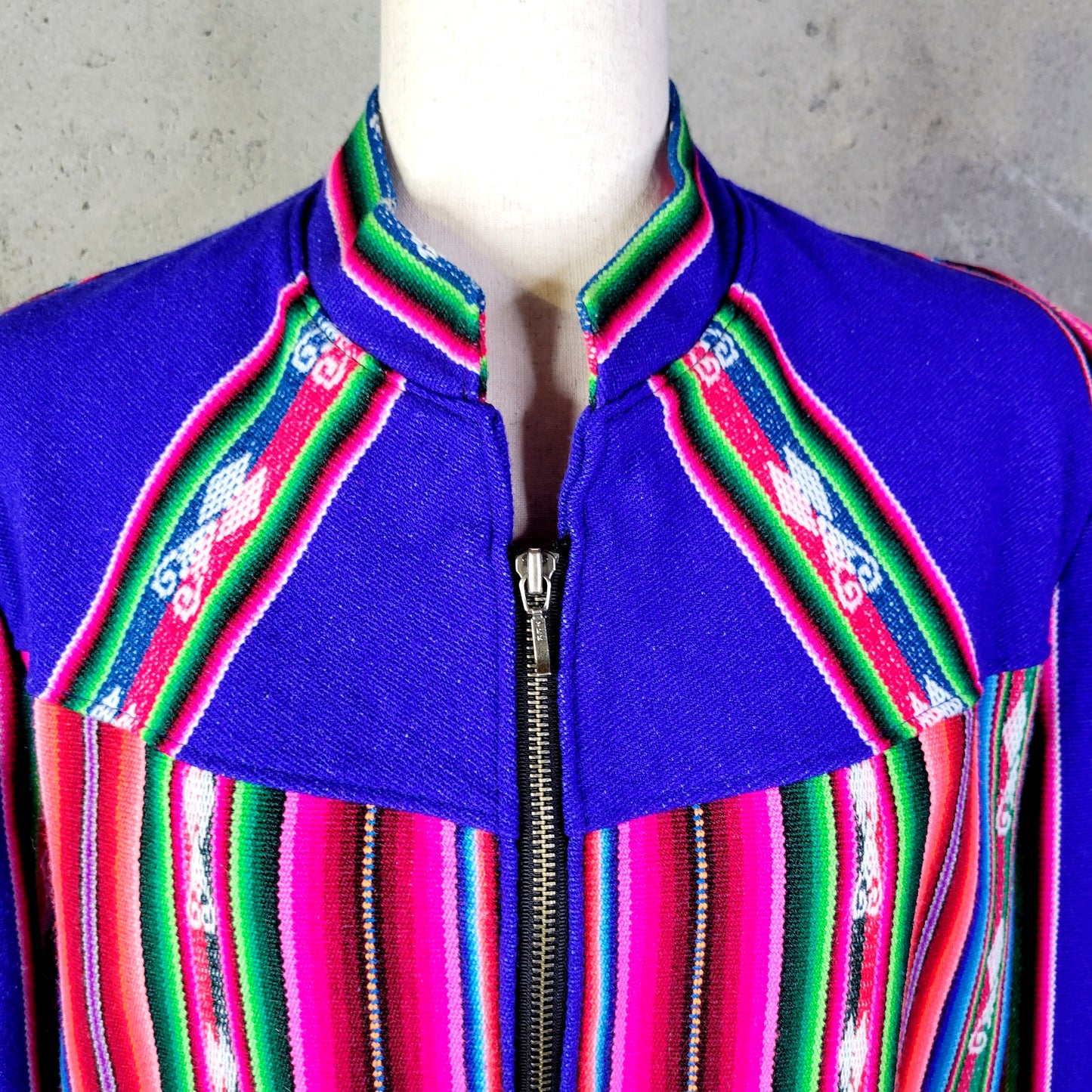 Serepe Colorful Bomber Jacket