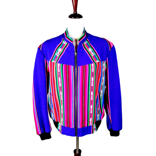 Serepe Colorful Bomber Jacket